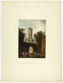 Arch of Pantani, plate thirty-seven from the Ruins of Rome, published January 17, 1797.