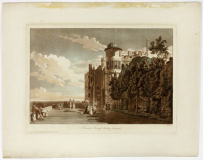 Windsor Terrace Looking Eastward, 1809.