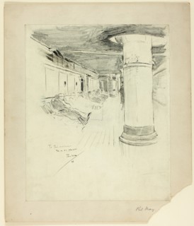 Deck of Steamer, 1896.