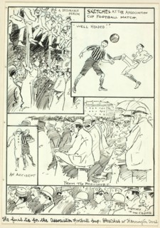 Sketches at the Association Cup Football Match, n.d.