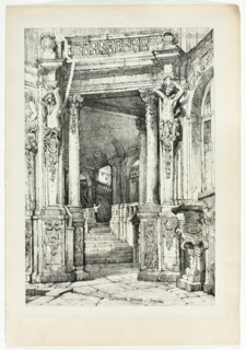 Zwinger Palace, Dresden, 1833.