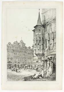 Hotel de Ville, Prague, 1833.