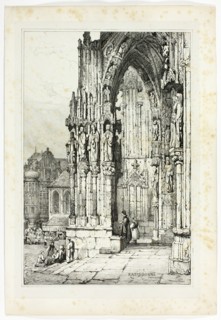 Ratisbonne Cathedral, 1833.