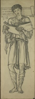 Timothy (Cartoon for Lady Chapel east window), March 1872.