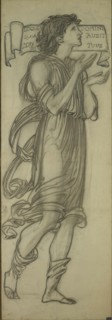 Samuel (Cartoon for Lady Chapel east window), March 1872.