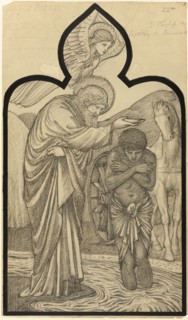 Saint Philip Baptising the Eunuch, 1853/98.