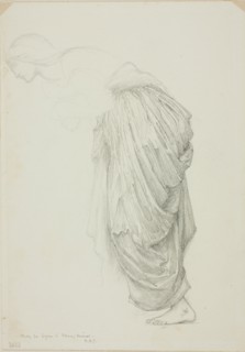 Bending Female Figure, study for Mirror of Venus, c. 1873-77.