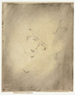 Pierrot, Portrait of the Lady A. C., 1888.