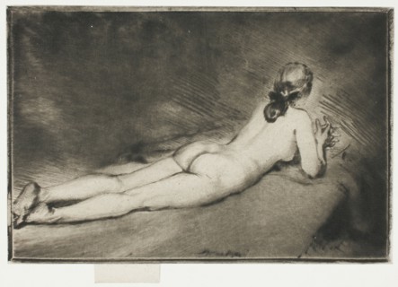 Nude Figure Lying Down, 1906.
