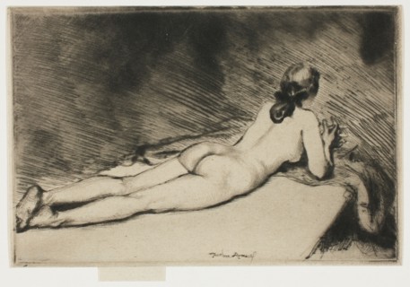 Nude Figure Lying Down, 1906.