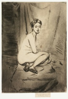 Figure of a Woman Crouching, 1906.