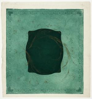 Mount for Last Poppies, 1897-99.