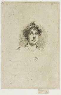 Portrait of Miss Edith Austin, 1895-1900.