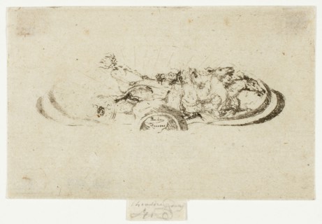 Phaeton, Study for Decoration of a Frame, 1907-08.