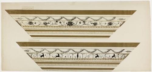 Stag and Flower Pattern Frame, 1897-99.