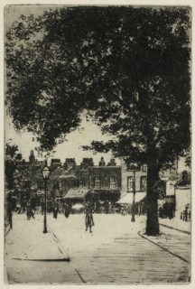 The Sign of White Horse, Parson's Green, 1906.