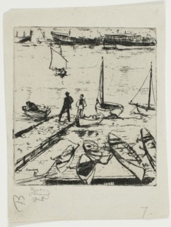 Pleasure Boats, Chelsea, 1888-89.