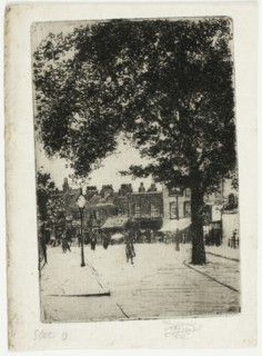 The Sign of White Horse, Parson's Green, 1906.