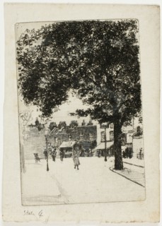 The Sign of White Horse, Parson's Green, 1906.