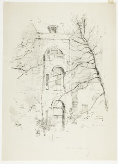 Winter, A House in Green Park, 1890-94.