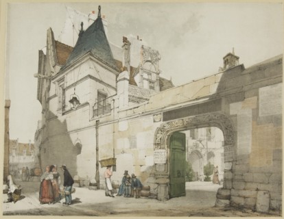 Picturesque Architecture in Paris, Ghent, Antwerp, Touen, etc., 1839.
