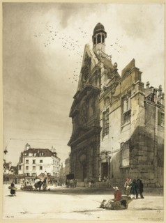 Church of St. Etienne du Mont, Paris, 1839.