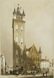 Picturesque Architecture in Paris, Ghent, Antwerp, Touen, etc., 1839.