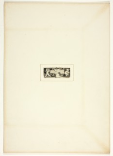 Study for a plate from The Triumphs of Temper, in the 1796 Royal Engagements Pocket Book, c. 1795.