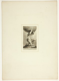 Study for a plate from The Triumphs of Temper, in the 1796 Royal Engagements Pocket Book, c. 1795.