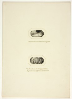Study for a plate from The Triumphs of Temper, in the 1796 Royal Engagements Pocket Book, c. 1795.