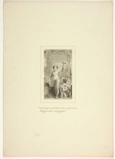 Study for a plate from The Task, c. 1800.