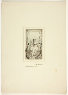 Study for a plate from The Task, c. 1800.
