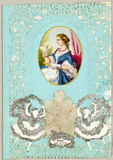 Name the Happy Day (valentine), c. 1864.