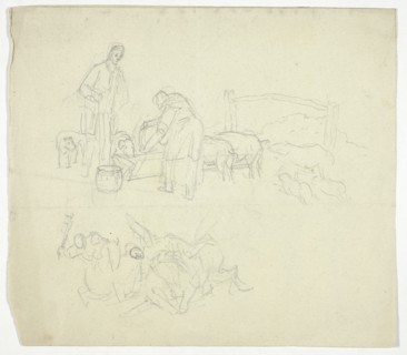 Feeding Pigs, n.d.