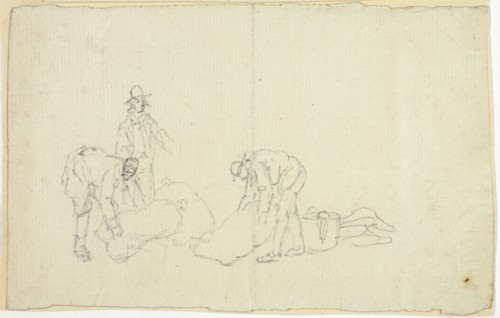 Figures with Market Goods, n.d.