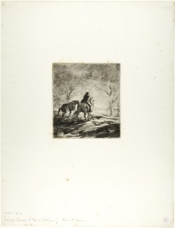 Traveler on Horseback, 1848.