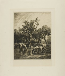 Cows at a Watering Place, 1878.