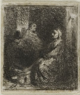 Woman Selling Fried Food, n.d.