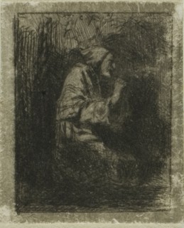 Monk at Prayer, n.d.