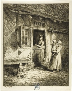 Entrance to a Peasant's House, 1845.