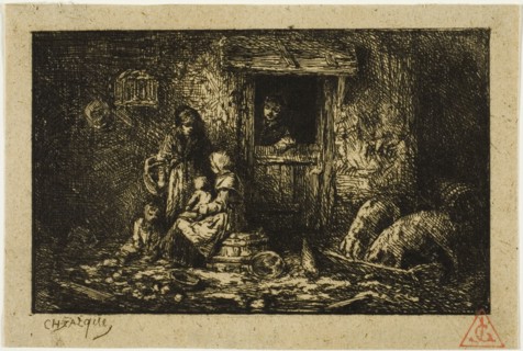 Doorway of a Farmhouse, n.d.