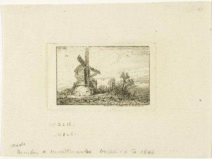 Windmill, 1846.