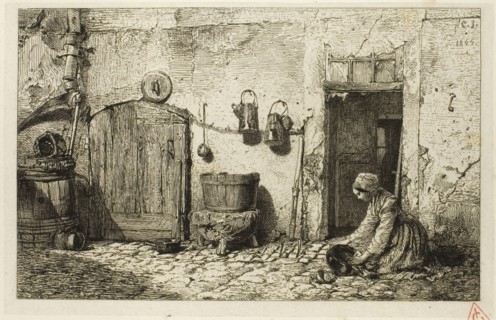 Scullery Maid, 1844.