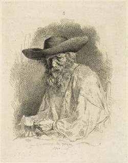 Old Man with Mess Tin, 1844.
