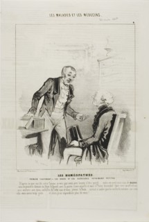 The Homeopaths: First Treatment (plate 4), 1843.