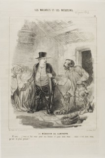 The Country Doctor (plate 13), 1843.