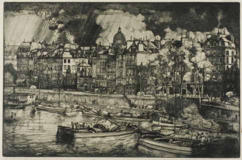 Quai des Grands Augustins, Paris, 1906.