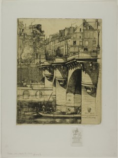 Le Pont Neuf, Paris, 1906.