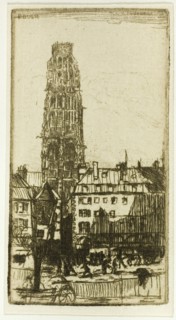 Tour de Beurre, Rouen, 1899.