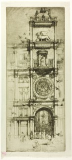 The Clock Tower, Venice, 1909.